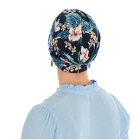 Soft Floral Print Turban | Option 3 | S/M/L | Vibrant Tropical Floral Print