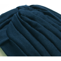 Jersey Classic Style Turban | Navy Steel Blue