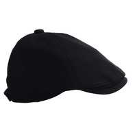 Infant Cotton Pageboy Hat | Black