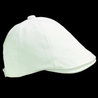 Infant Cotton Pageboy Hat | White