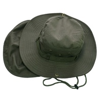 Cotton Legionnaire Fishing Hat | Green - Olive Green