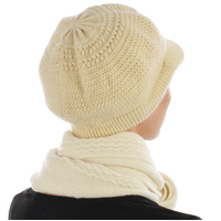 Angora Bakeryboy - Skull Style  | Beige - Cream Beige