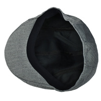 Fine Tweed Ivy Hat | Grey - Dark Grey | XXXS/XXS (Toddler)