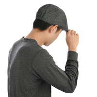 Cotton Duck Bill Ivy Hat - Brad | Grey - Dark Grey