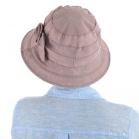 My Fair Lady Cloche Sun Hat | Purple - Dusty Lilac Purple