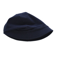 Jersey Slouchy Cloche Hat | Blue - Navy Blue / Dark Blue