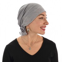 Seamless Turban Headband Scarf | Light Grey