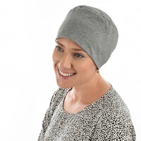 Chemo Cotton Cap - Jackie | Grey - Medium Grey