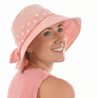 FASHION SUN HAT - Sophie | Pink | Adjustable-S/M