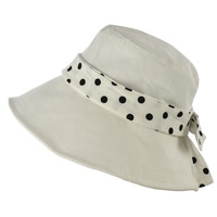 FASHION SUN HAT - Sophie | White | Adjustable-S/M