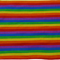 Rainbow Colouful Cotton Bandana 