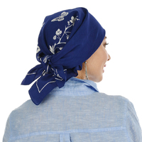 Reversible AB Extra Large Cotton Bandana Daisy