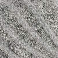 ANGORA RETRO CLOCHE - PATRICIA | Grey - Light Grey