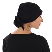 Stretch Triangle Scarf Linda | Black