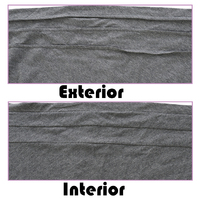 Soft Pleated Triangle Scarf - Carly