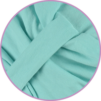 Ruched Cotton Turban Beanie Hailey | Green - Honeydew Mint Green