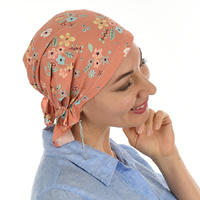 Pre-tied Floral Bandana Scarf for Small Head Sizes