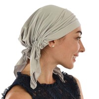 Bamboo Pre-tied Pleated Scarf Josie