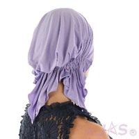 Bamboo Pre-tied Pleated Scarf Josie | Light Purple
