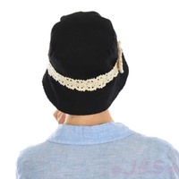 Ultra Soft Packable Cotton Bucket Hat | Black