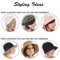 Chemo Fringe Hair Extension Headband Trishy