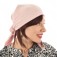 Chemo Fringe Extension Headband Trishy | Auburn Brown