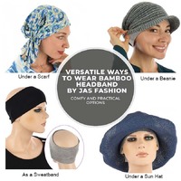 Wide Soft Bamboo Headband