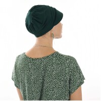 Bamboo Jockey Hat Angela | Bottle Green