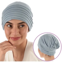 Bamboo Pleated Turban Bianca