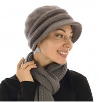 SOFT BRIM BAKERBOY HAT SARAH | Bronze Khaki