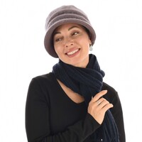 SOFT BRIM BAKERBOY HAT SARAH | Pastel Purple