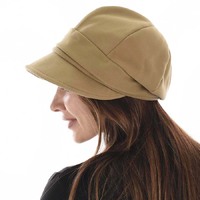 Large View Felt Bakerboy Hat – Ember
