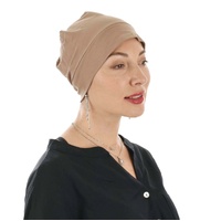 Simplicity Cotton Skull Beanie | Tan Beige