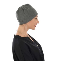 Simplicity Cotton Skull Beanie | Dark Grey