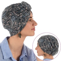 Reversible Tribal Inspired Pre-tied Head Wrap Turban