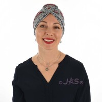 Reversible Tribal Inspired Pre-tied Head Wrap Turban |#2 Deep Red & Grey