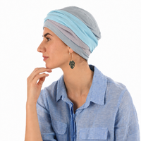 Bamboo Turban & Contrast Loop Band Set