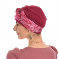Bamboo Simplicity Cap - Sam | Deep Red