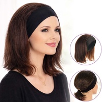 Human Hair Headband Wig – Ready to Style & Colour