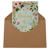 Greeting Card-Thinking of You Floral