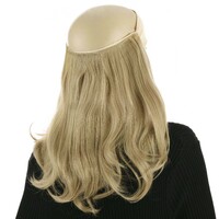 Chemo Halo Headband Hair Susan | #6 | Butter Blonde | Wavy | Past Shoulder