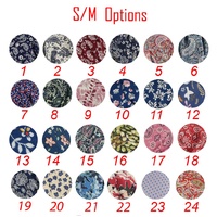 Large View Cotton Floral Print Scarf Durag