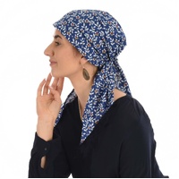 Cotton Floral Print Scarf Durag  | S/M | Option 13