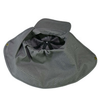 Cotton Legionnaire Baseball Cap | Grey - Dark Grey | M/L