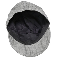 Deep Crown Newsboy Hat