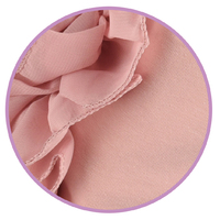 Retro Cotton Turban | Pink - Dusty Pink