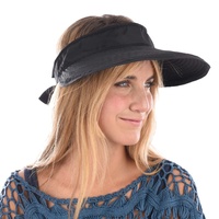 Convertible Golf Visor Hat | Black