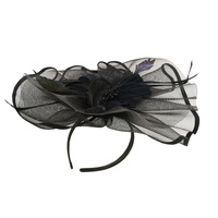 Melbourne Cup Fascinator  | Black