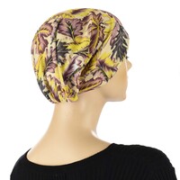 Black Premium Cotton Beanie with Seamless Headband | Option 7 | S/M