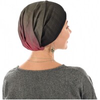 Black Premium Cotton Beanie with Seamless Headband | Option 14 | S/M
